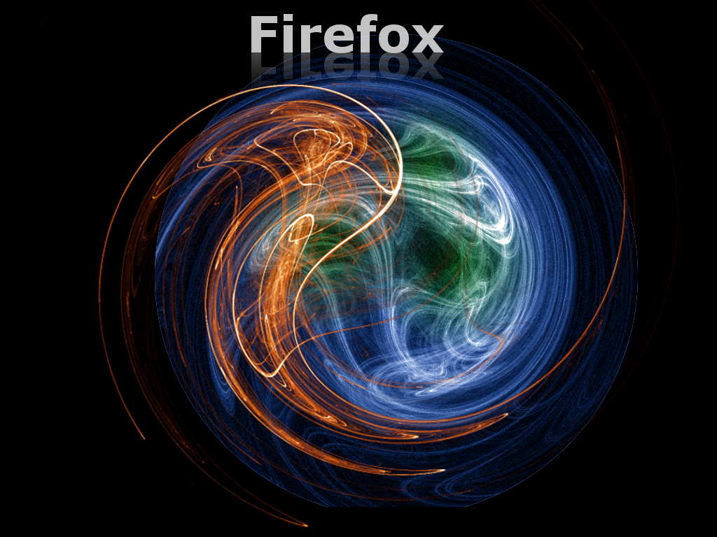 Fractal Firefox Wallpaper