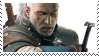geralt of rivia stamp by odidos