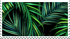 tropical pattern stamp