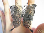 paper cutting butterfly