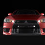 Mitsubishi EVO X - Rendering
