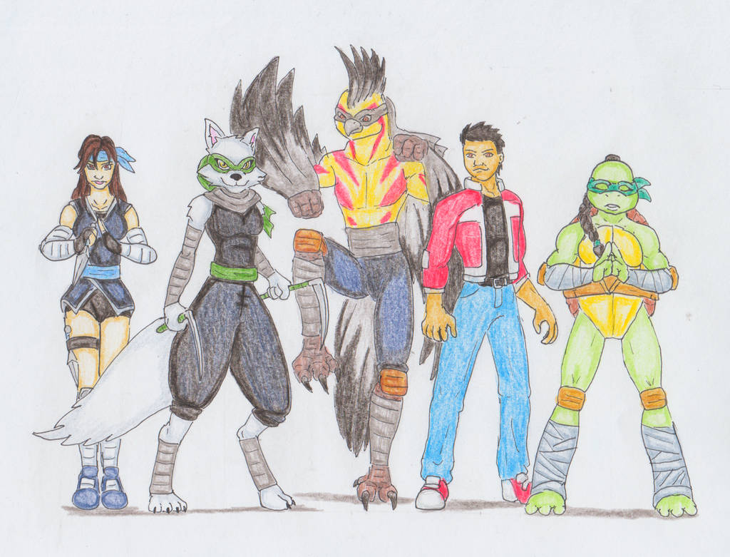 Teenage Mutant Ninja Turtles- New Hamato Clan by GavinoElDiabloGuapo on ...