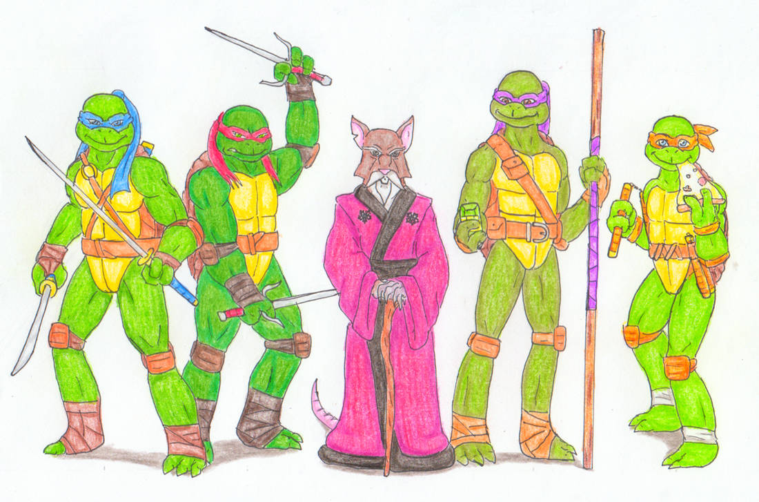 Teenage Mutant Ninja Turtles- Hamato Clan by GavinoElDiabloGuapo on ...