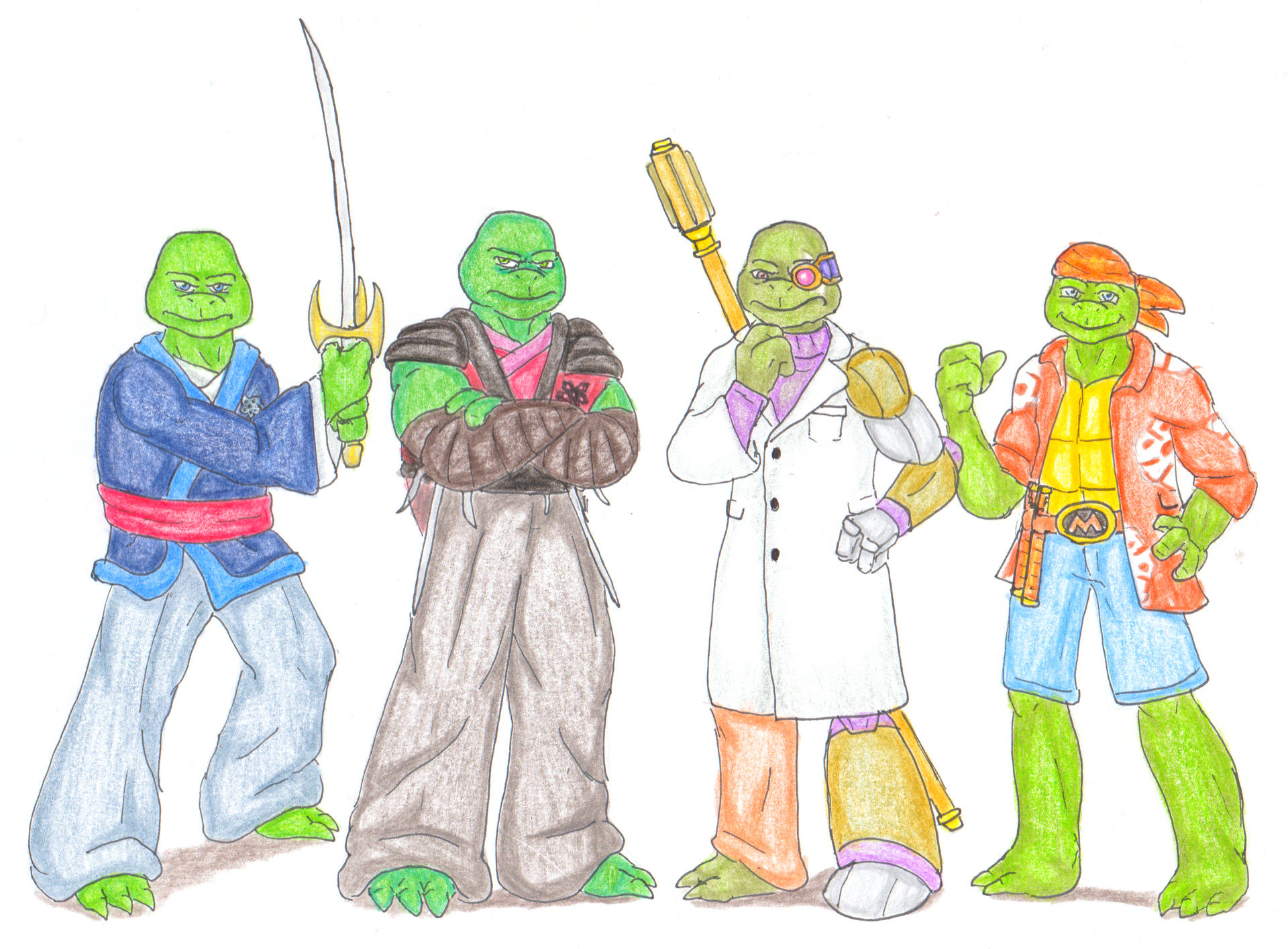 Teenage Mutant Ninja Turtles - Students