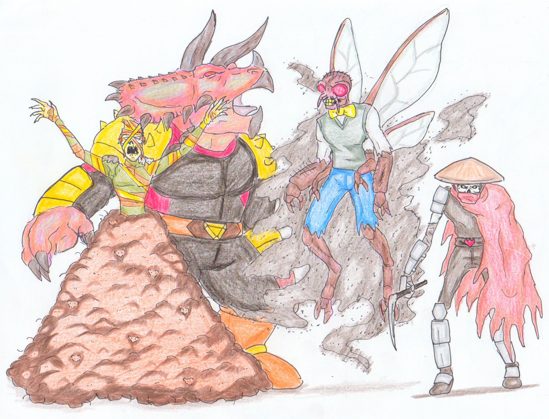 Teenage Mutant Ninja Turtles- The Four Horsemen by GavinoElDiabloGuapo ...