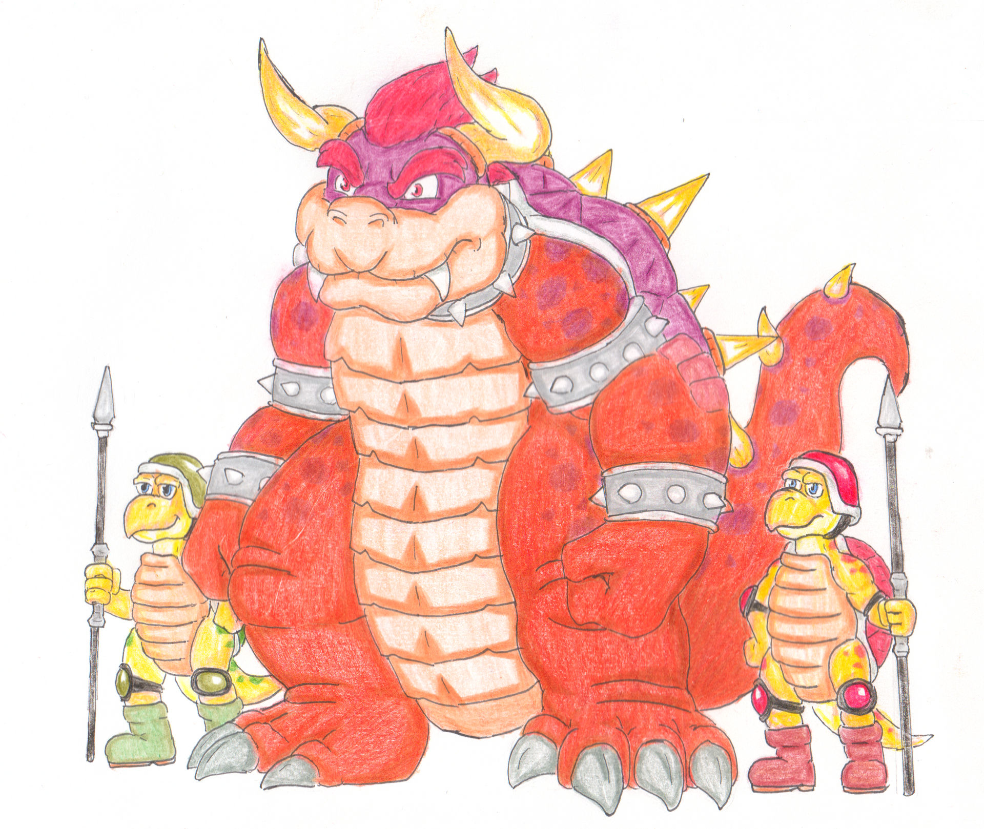 Super Mario Bros. - Bowser LC by LiamCampbell on DeviantArt