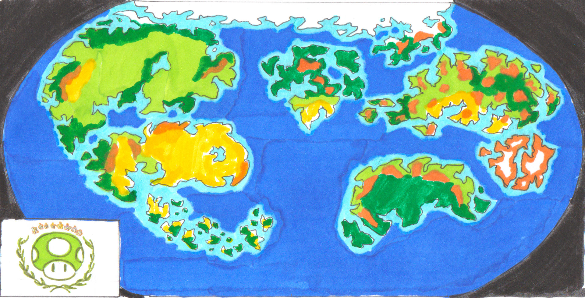 Mario Map Deviantart Super Mario 2d World Map Sprites By Geno2925 On Deviantart