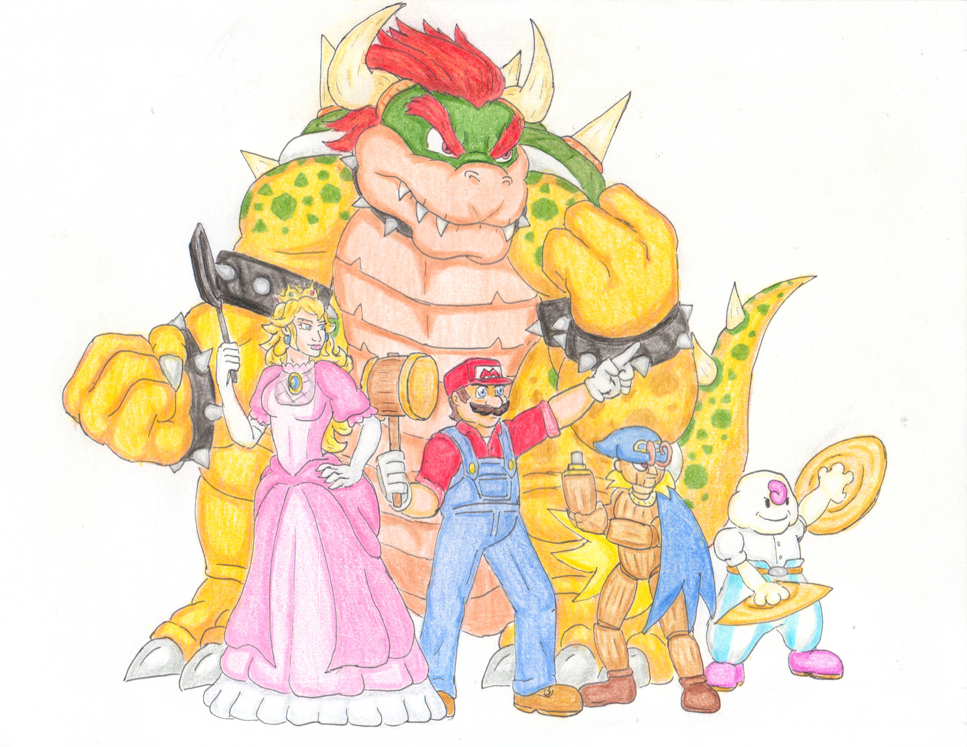 Super Mario AU- Super Mario RPG by GavinoElDiabloGuapo on DeviantArt
