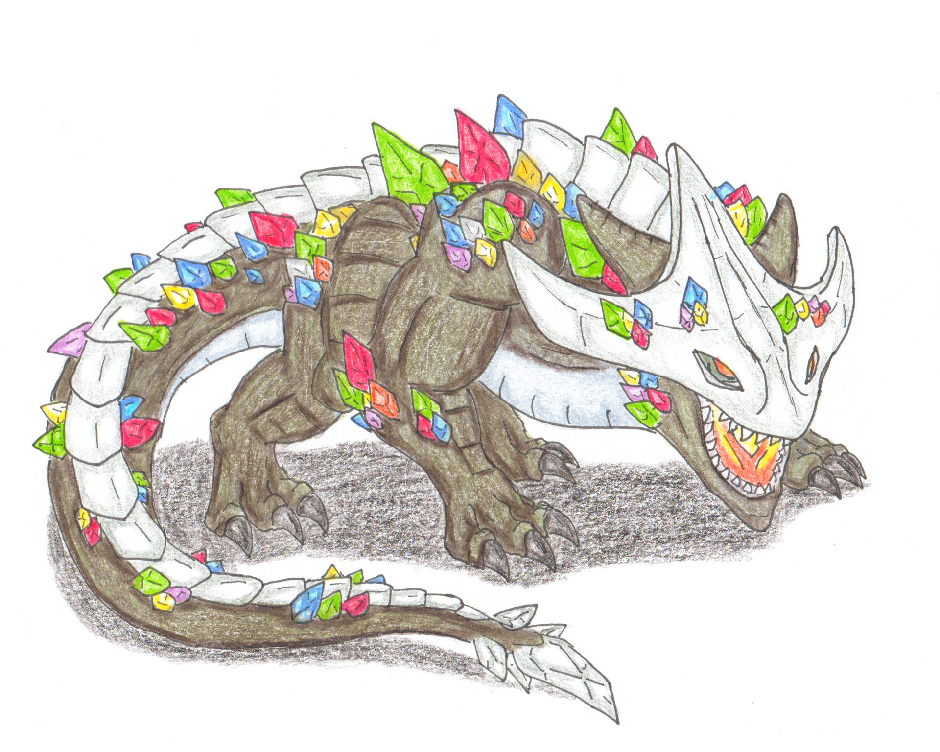 The Legend of Zelda- Gemesaur King by GavinoElDiabloGuapo on