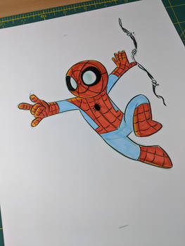 How to Draw Chibi Spider-man