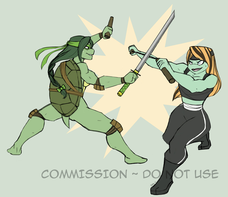 Girl Fight -commission-