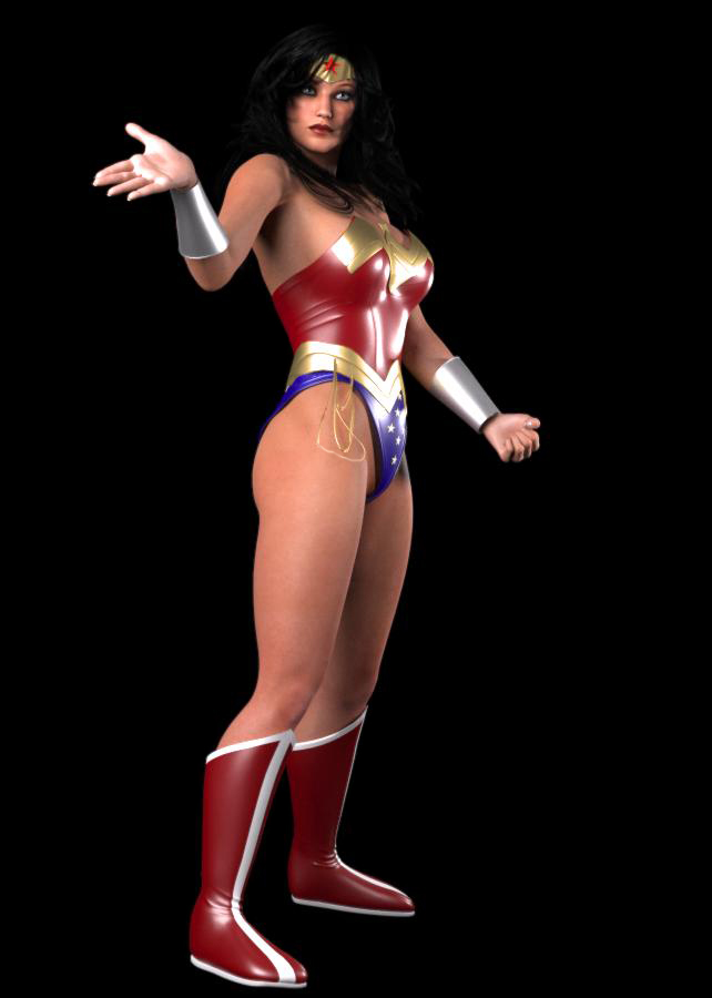 Real Render Wonder Woman