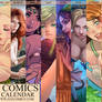 ZZZ Comics 2014 GTS Desktop Calendar