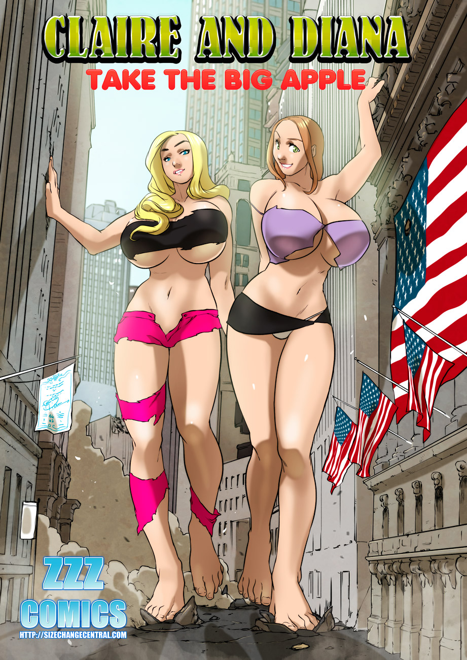 Claire and Diana Take The Big Apple Cover