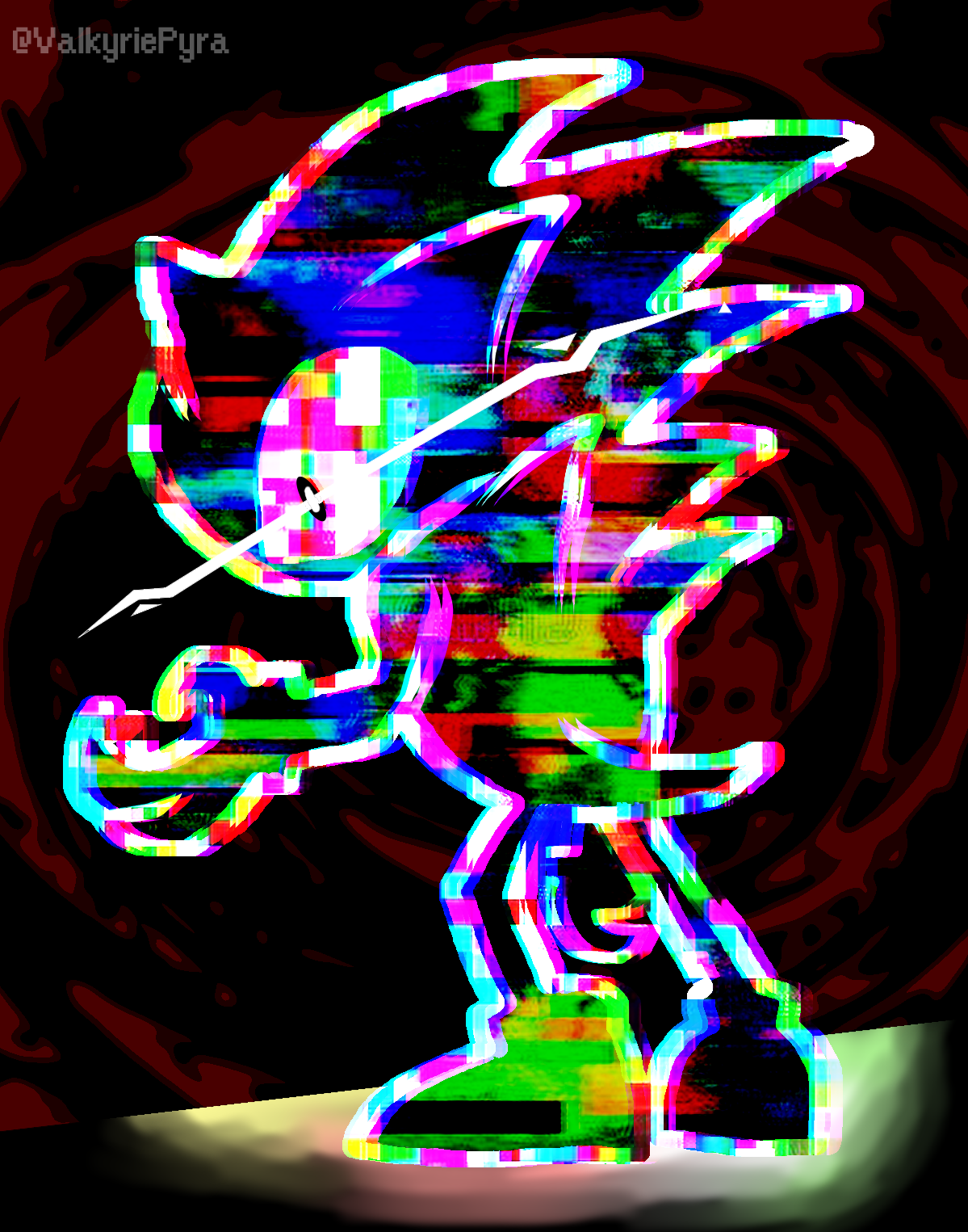 Hyper Mode Hedgehog by BlastProcessing16 on DeviantArt