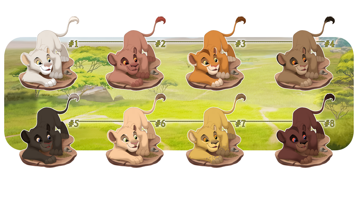 Lion Cubs #27 - OPEN 3/8 by ReebAdopts on DeviantArt