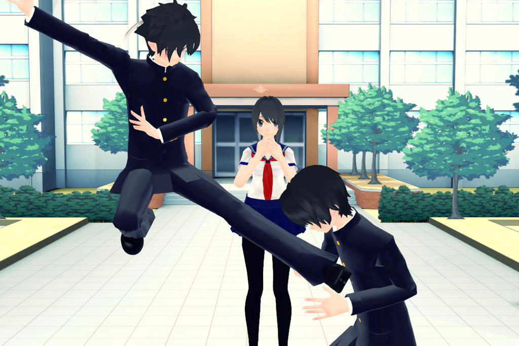 Budo x Ayano x Senpai by PersempreKH on DeviantArt