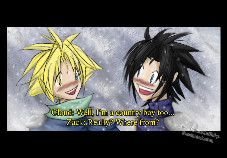 Cloud and Zack