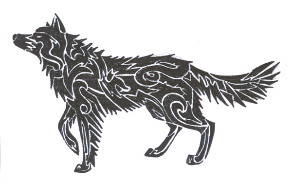 wolf tattoo