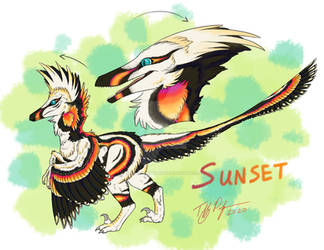 Sunset Raptor CaptainMorwen - Hobbyist, General Artist | DeviantArt