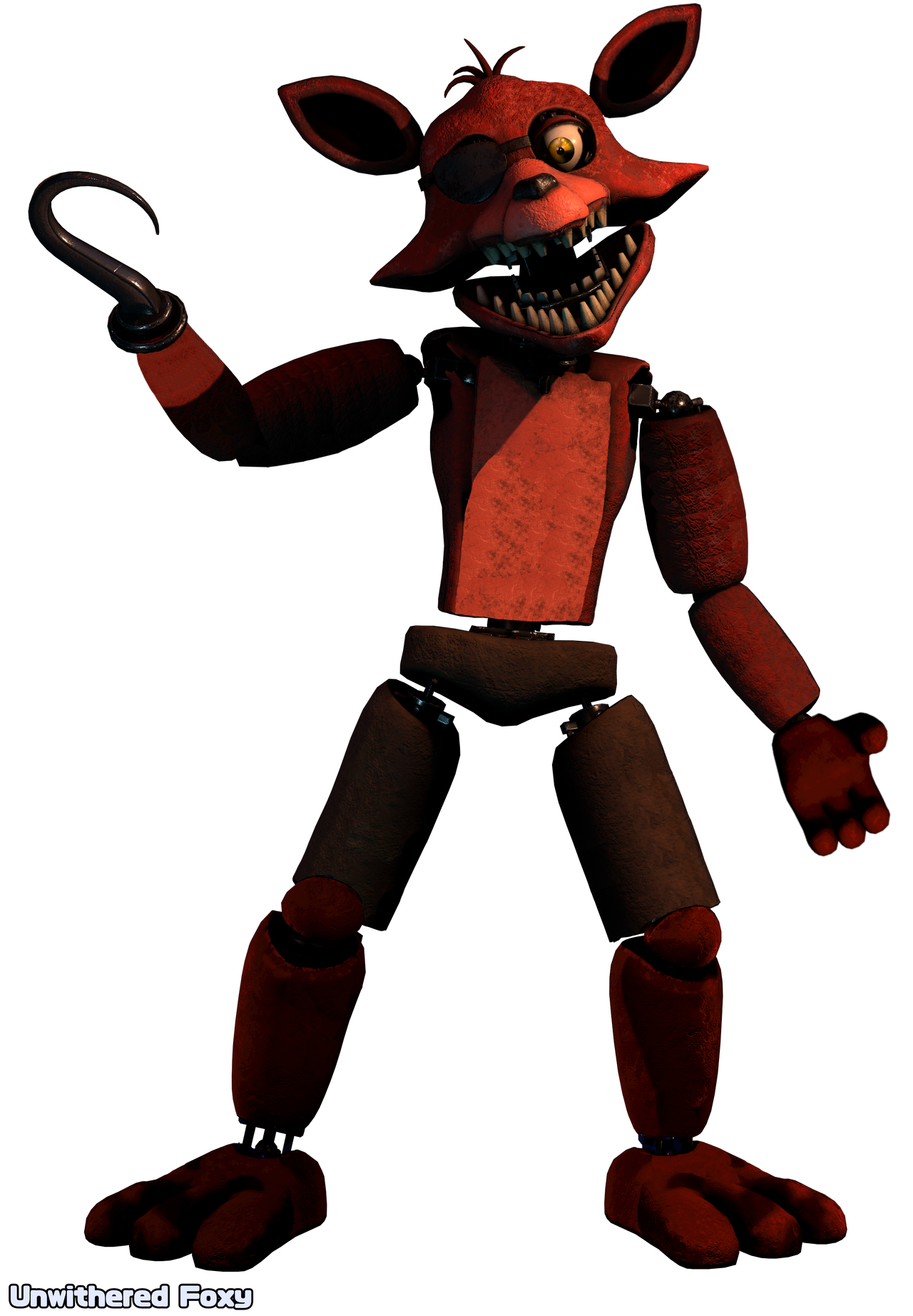 FNAF VR Unwithered foxy HW edit by Zachfoxnow on DeviantArt