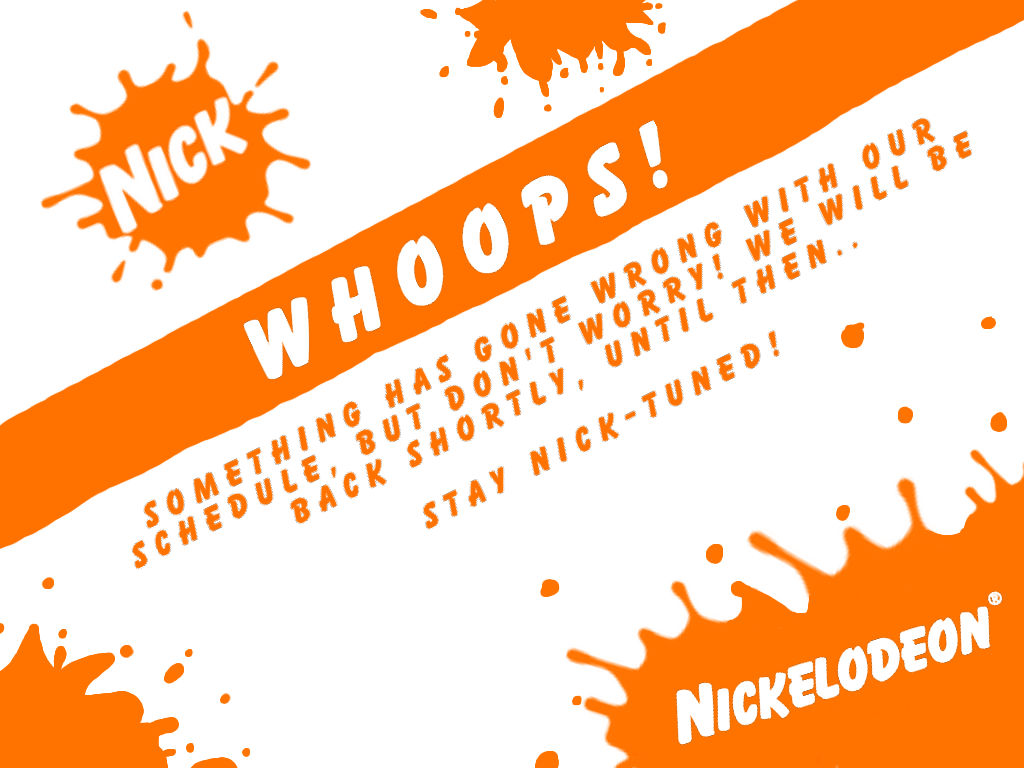 Nickelodeon - Technical Difficulties Screen - 2008 by WindowsUltra on ...