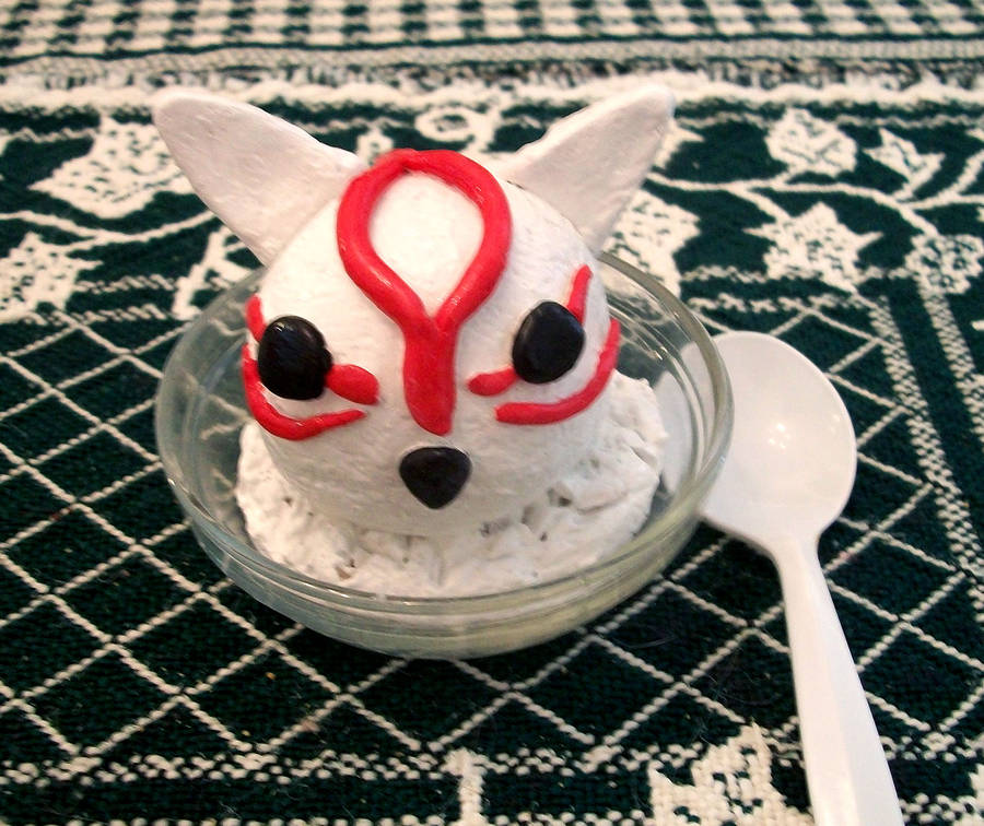Decor Okami Ice Cream by RanulfKitty