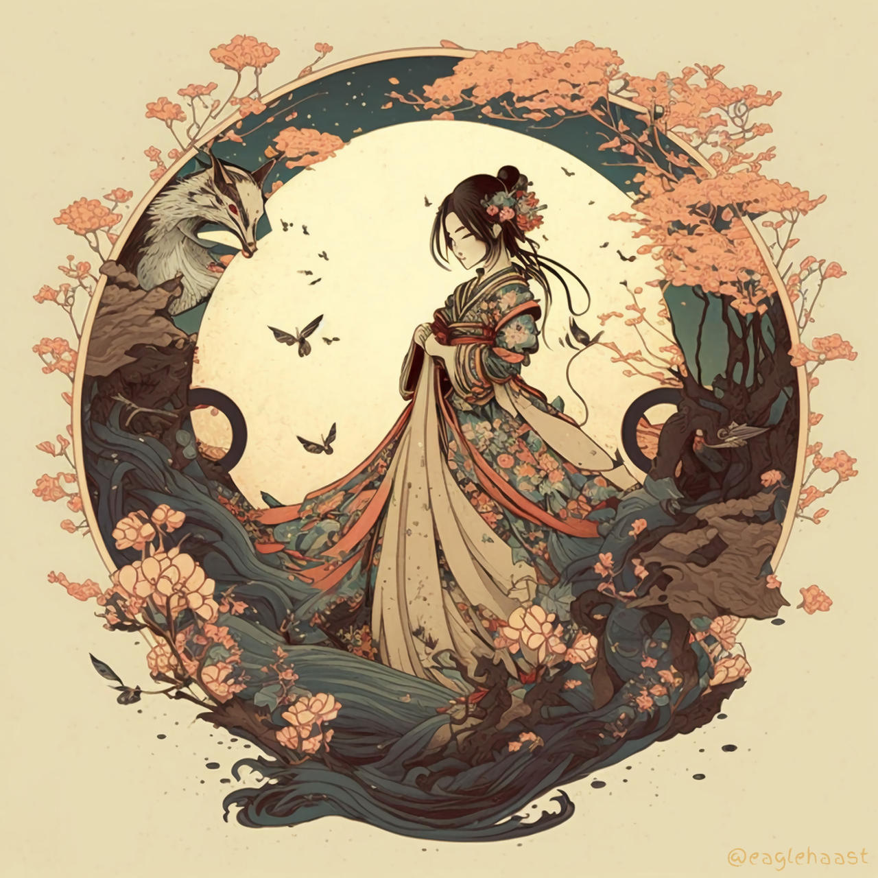 Japanese Mythology by eaglehaast on DeviantArt