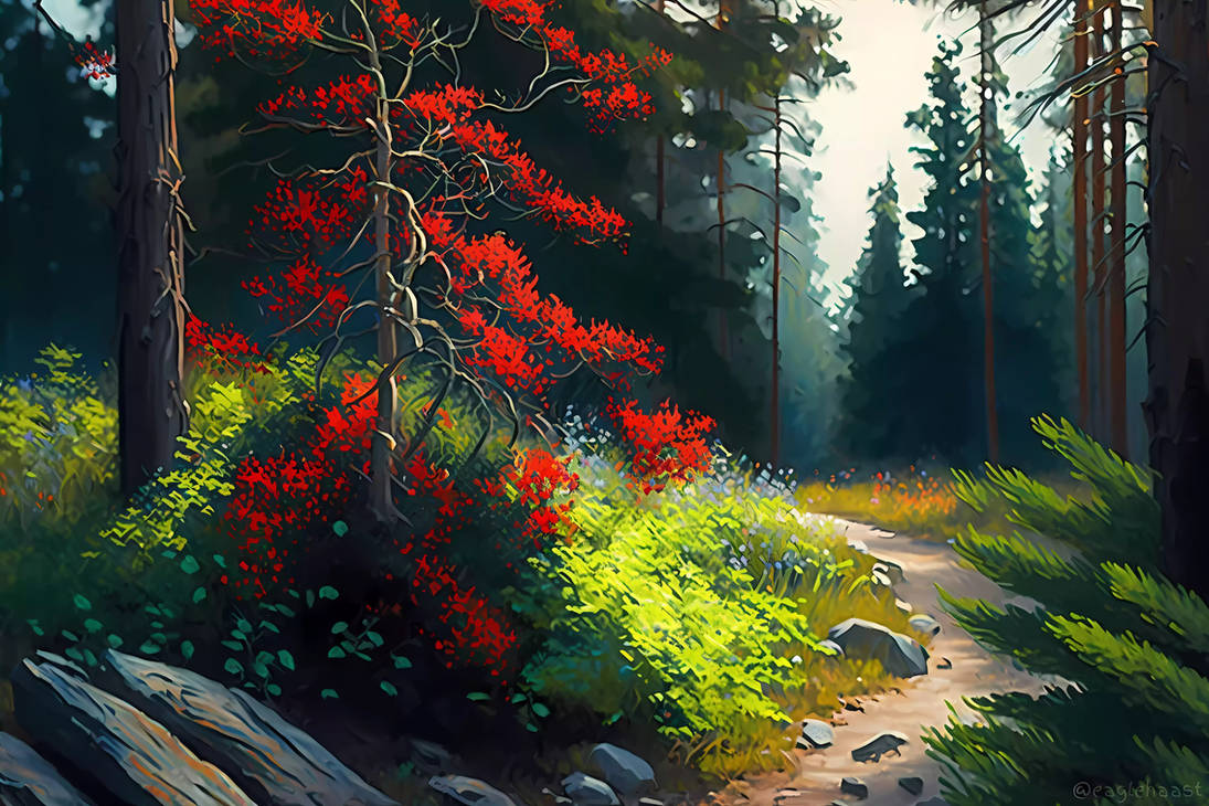 Forest by eaglehaast on DeviantArt