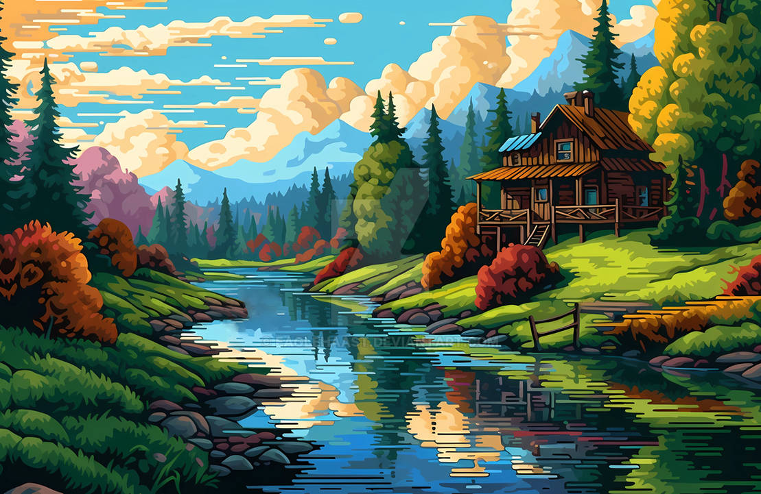 landscape by eaglehaast on DeviantArt