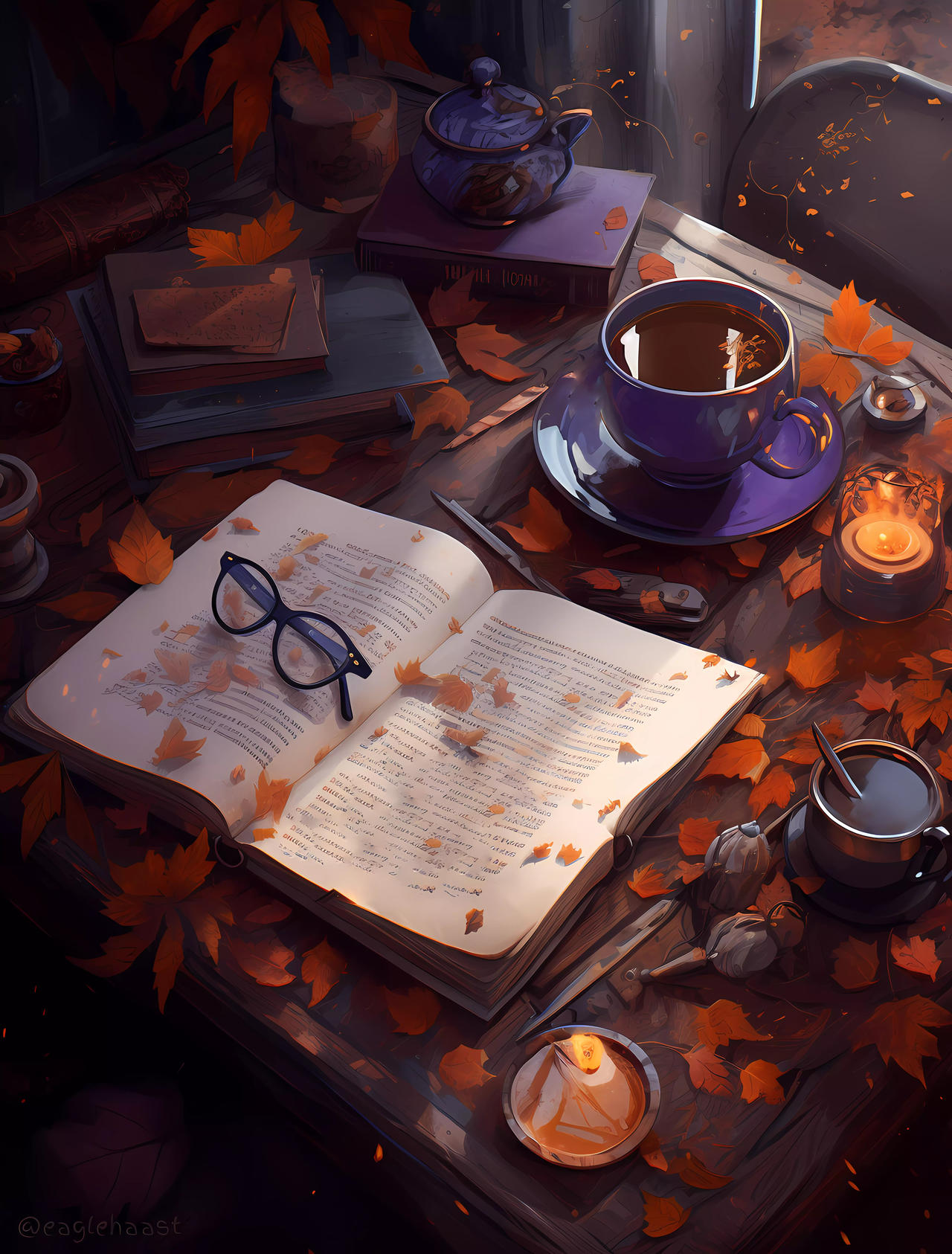 Deviantart Coffee Autumn Coffee by eaglehaast on DeviantArt