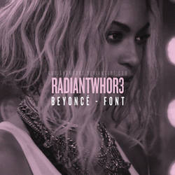 -BEYONCE FONT