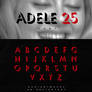 25 Font - Adele