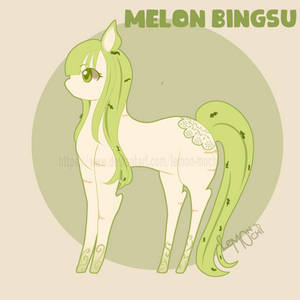 [OPEN] Melon Bingsu Pony