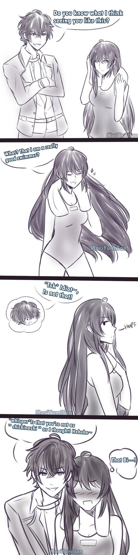 Diabolik Lovers Oc Comic Mari X Ayato By Mariyumisan On Deviantart