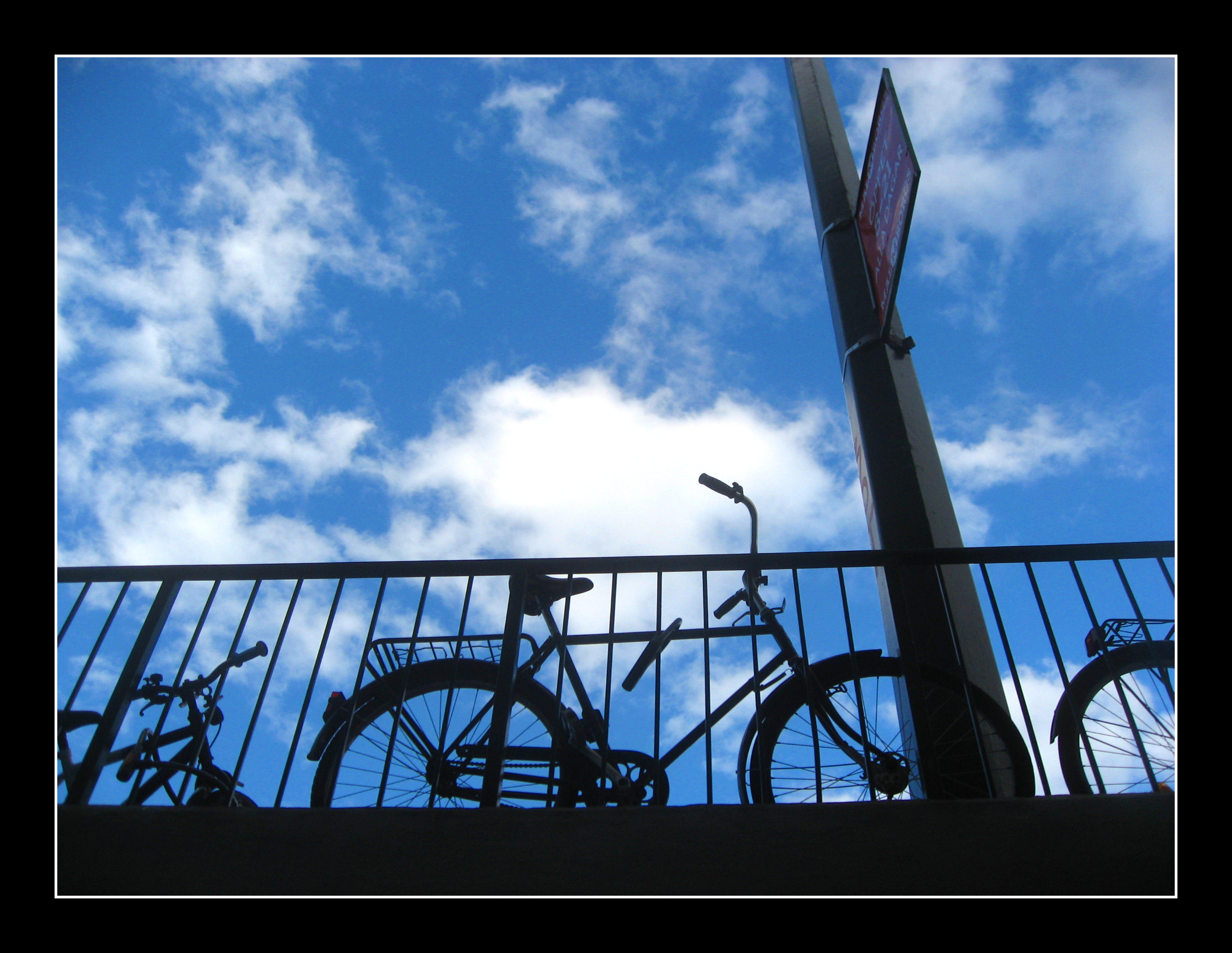 Bikes and Sky