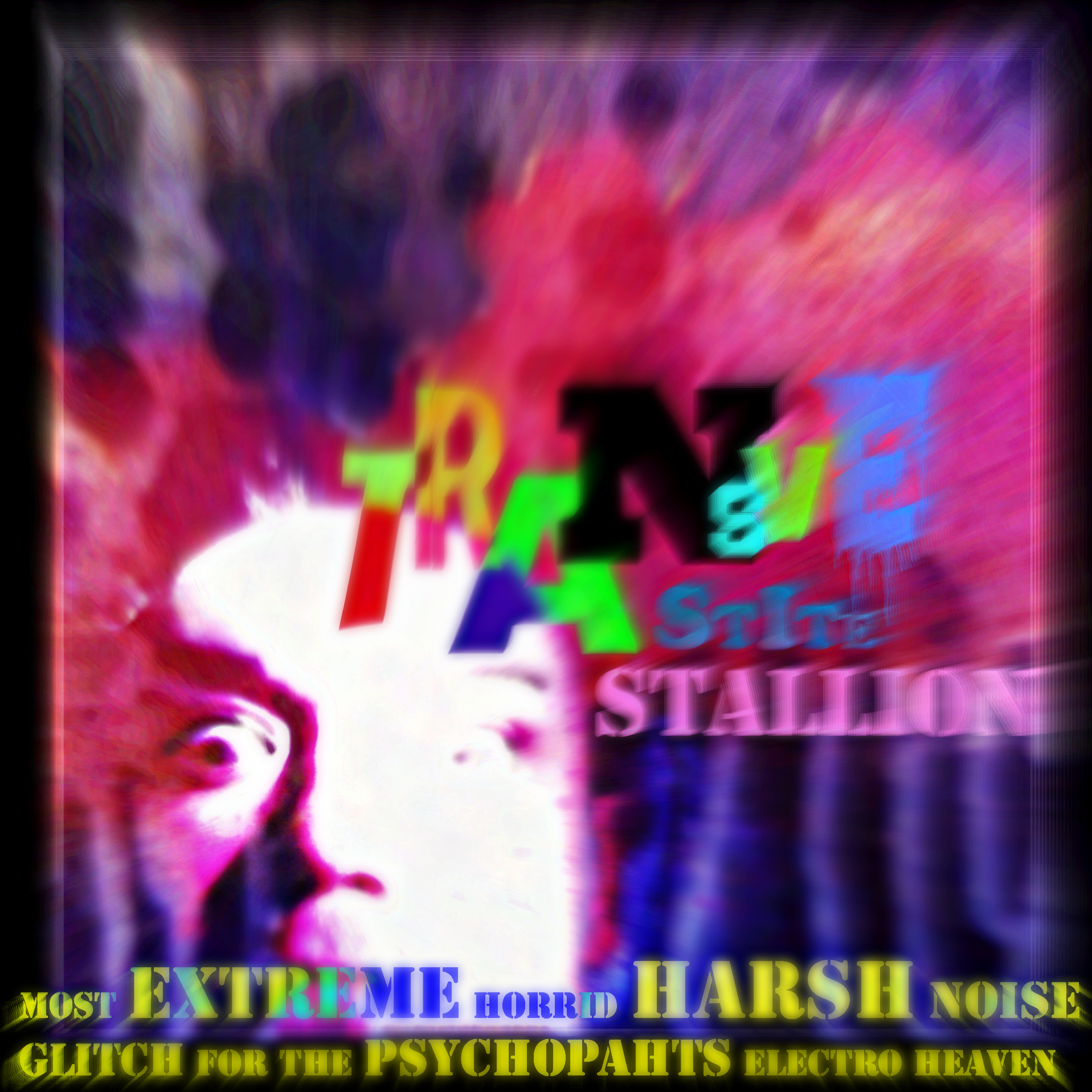 Extreme Harsh Horrid Noise music Design by MB