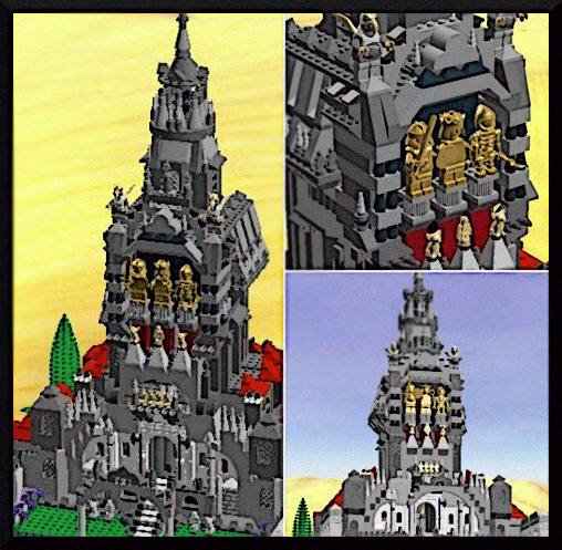 LEGO Cathedral By MushroomBrain