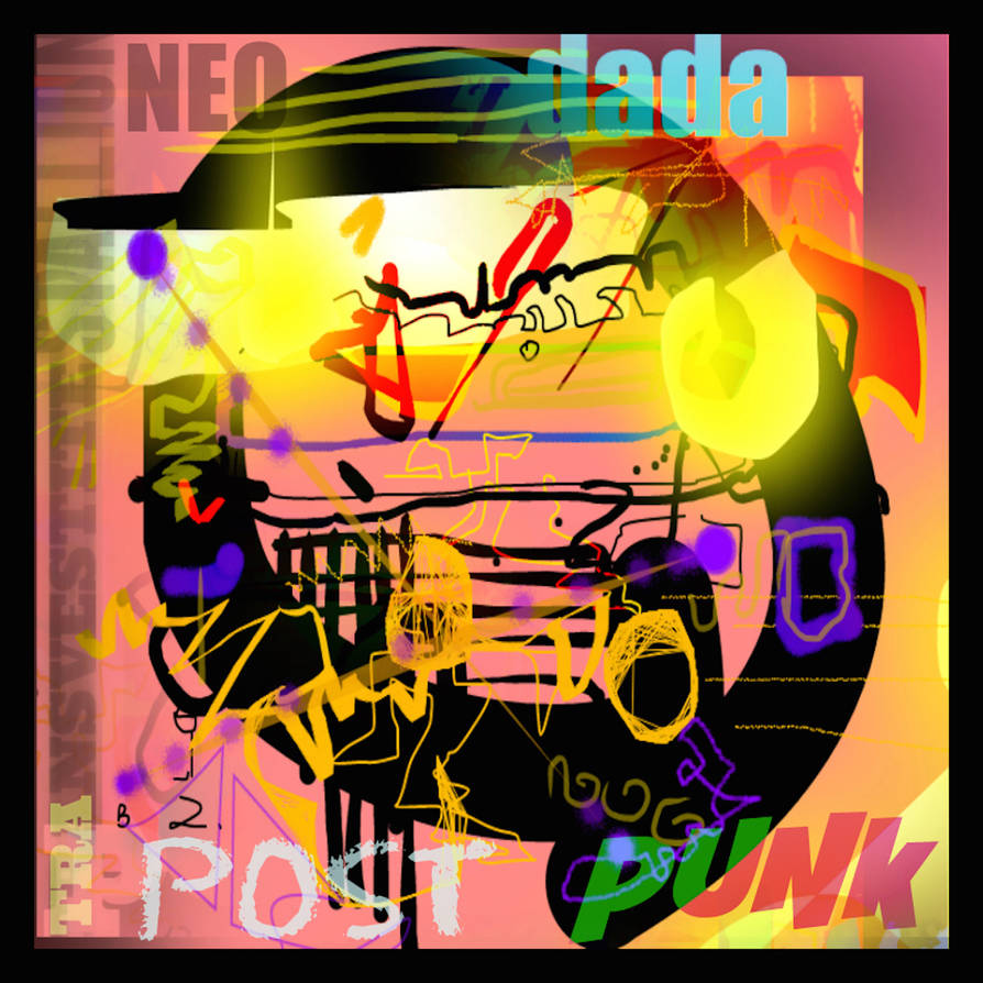 Neo Dada Post Punk Design by MushroomBrain