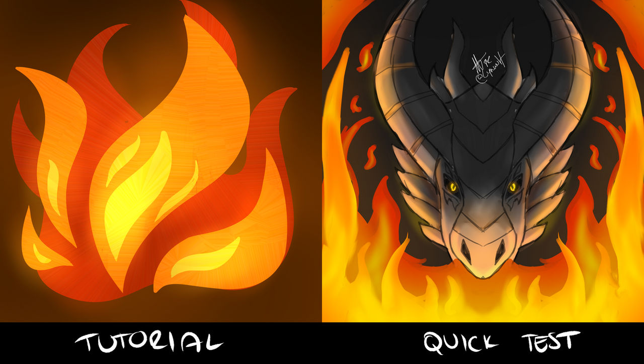 Fire Tutorial by Lynwulf on DeviantArt