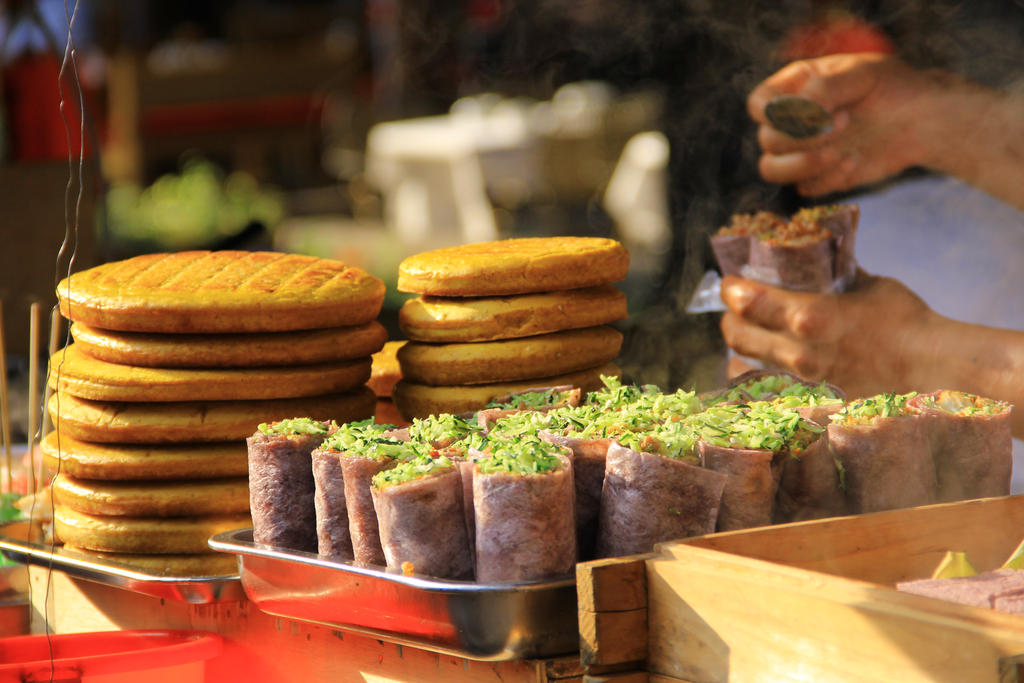 Chinese street food at Lijiang