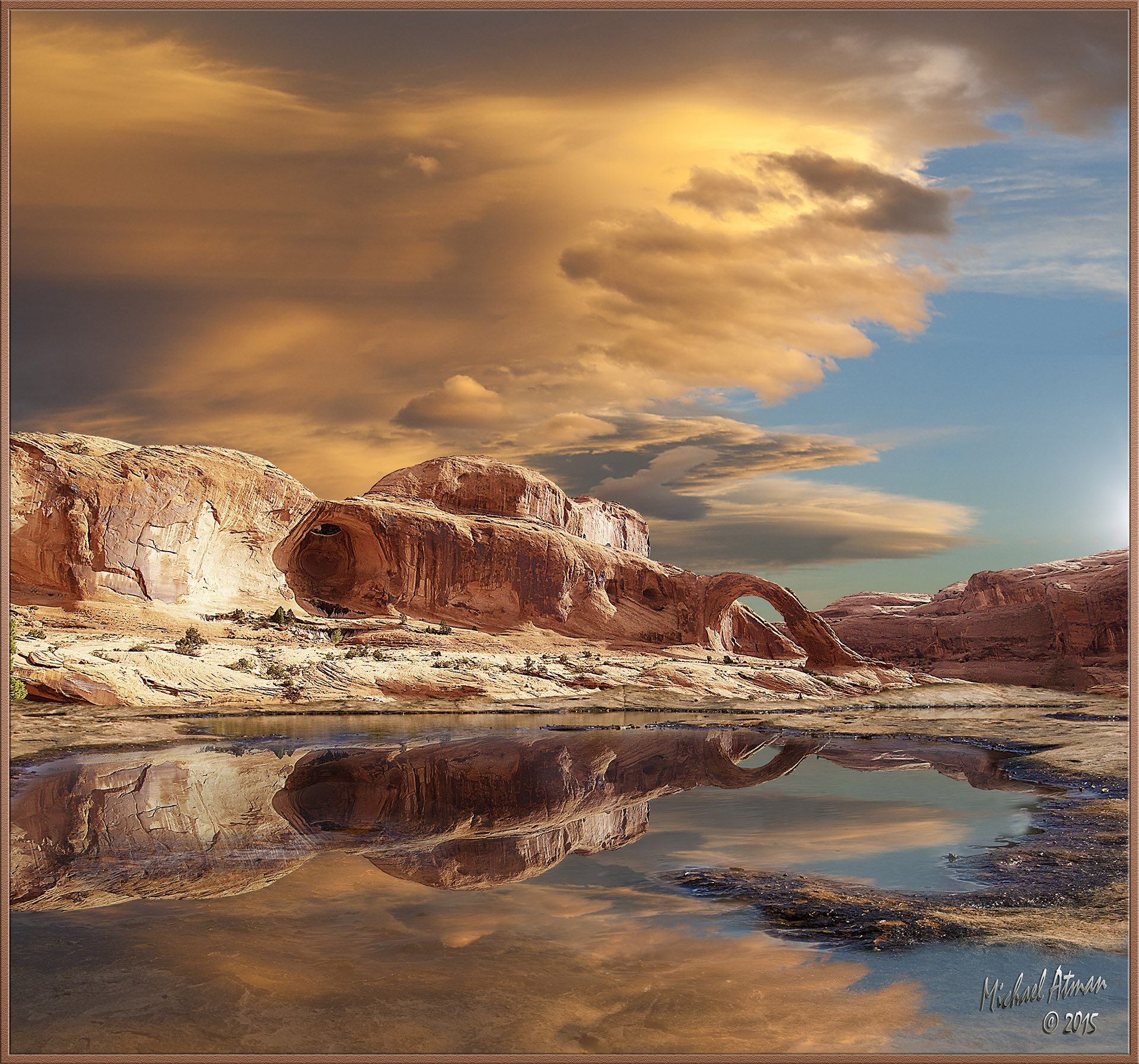 Corona Arch Grandview Reflection 2