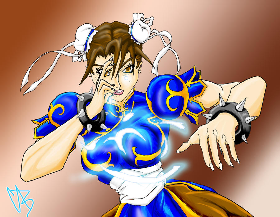 Chun Li 2 Colored