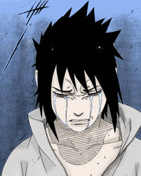 Sasuke crying