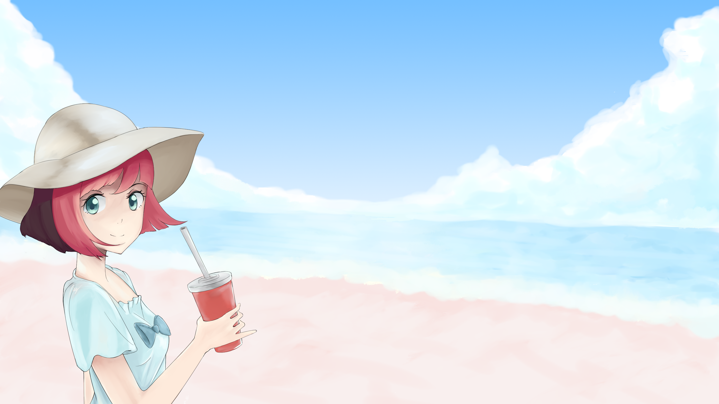 Osu! summer fanart 2018 by dallsu on DeviantArt