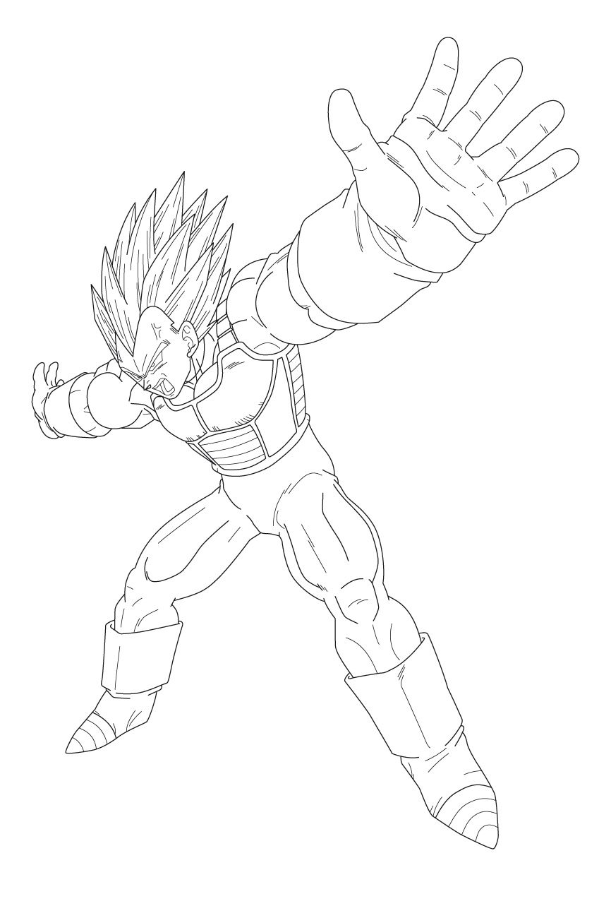 Vegeta: Final Flash by JBkioshin on DeviantArt