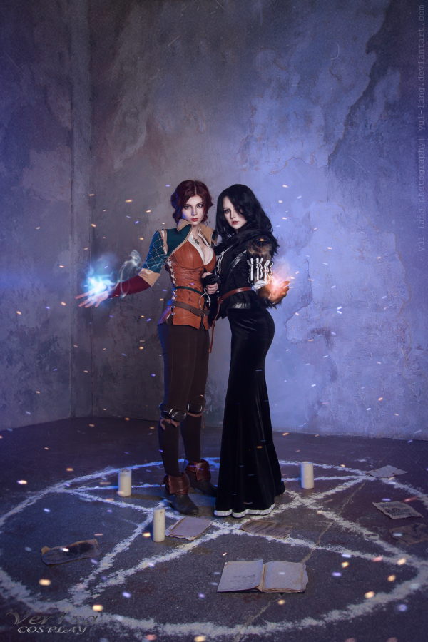 The Witcher 3: Wild hunt - Yennefer and Triss