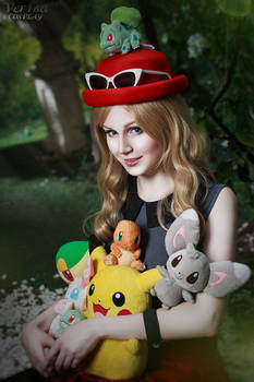 Pokemon trainer Serena