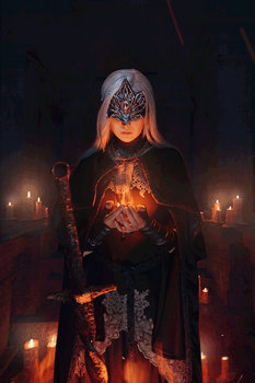 Dark Souls III - Fire keeper gif