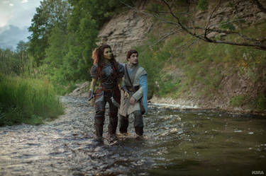 Warcraft movie - Khadgar and Garona